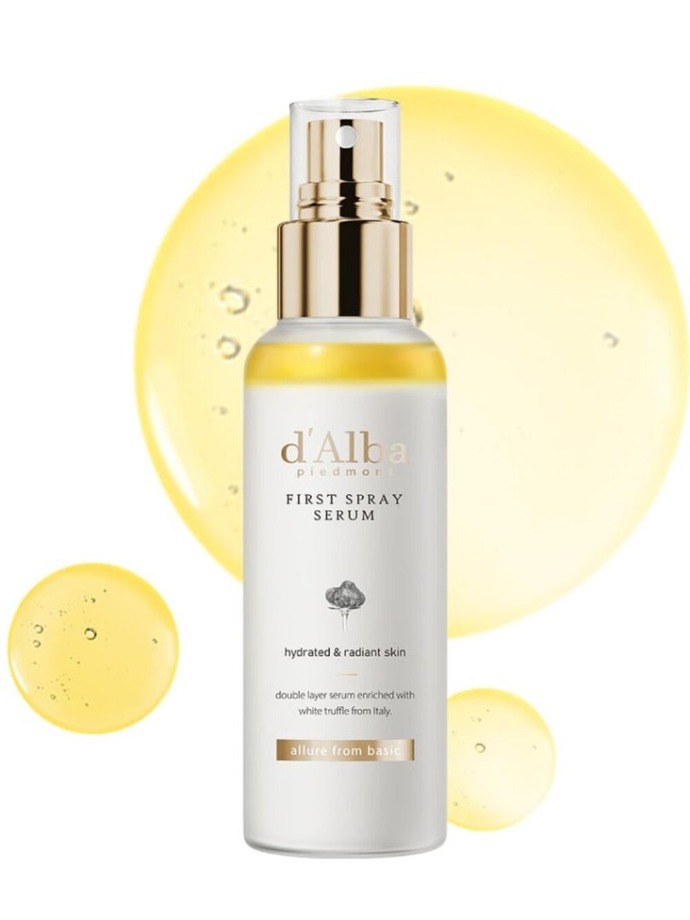 d'alba Piedmont Italian White Truffle First Spray Serum (3.38 fl oz)